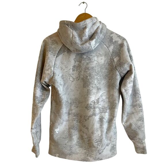 Cabela's Light Grey Camo Embroidered Long Sleeve Hoodie Size Small - Picture 3 of 5